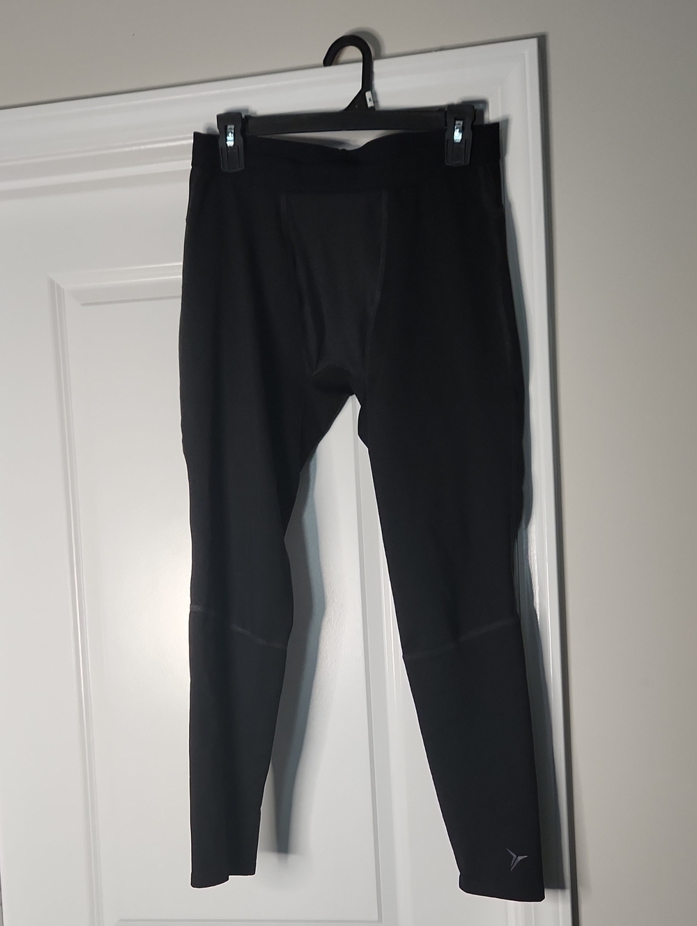Men Black Athletic Leggings